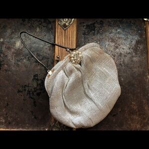 Vintage Silver Clutch